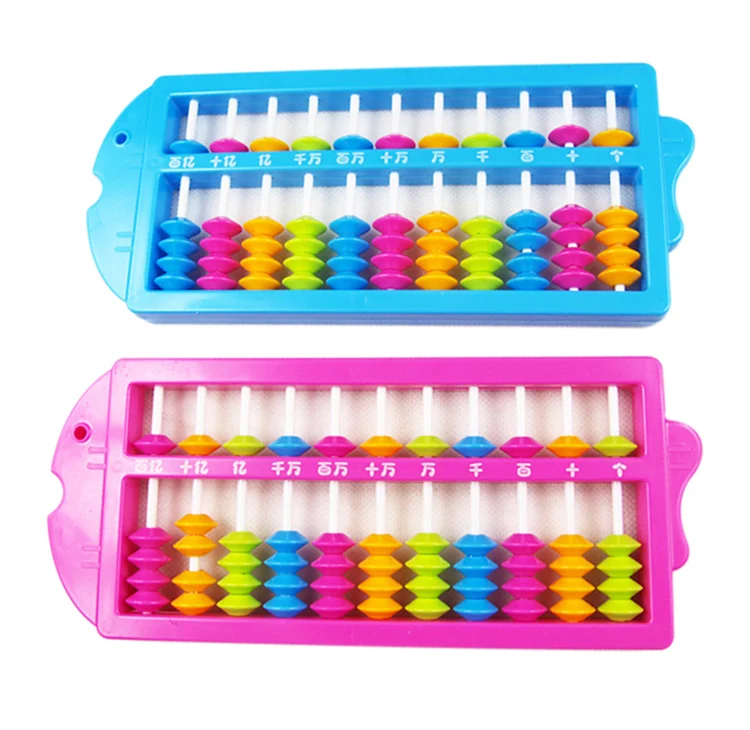 Kinderen Abacus Vliegtuigen Plastic Berekening Baby Leren Rekenkundige Wiskunde Leermiddelen Speelgoed Math Speelgoed 2021