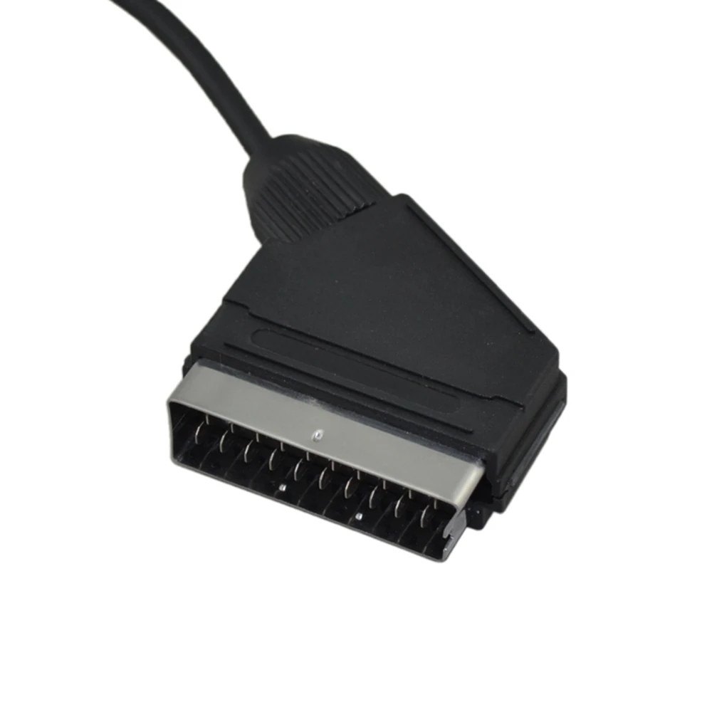 Cabo de vídeo scart para sega saturn ss, plug japonês, 10 peças em lote