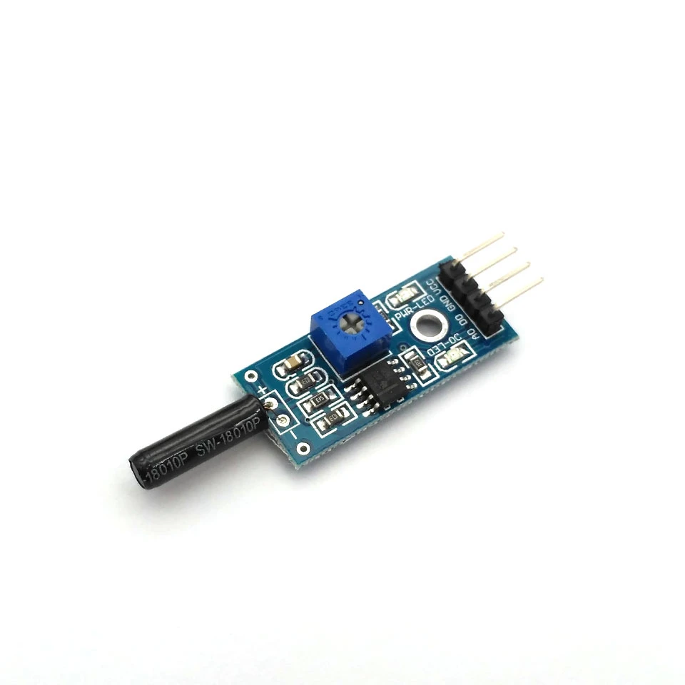 Vibration Sensor Module Normally Opened Type SW18010P Vibration switch alarm sensor module for Uno