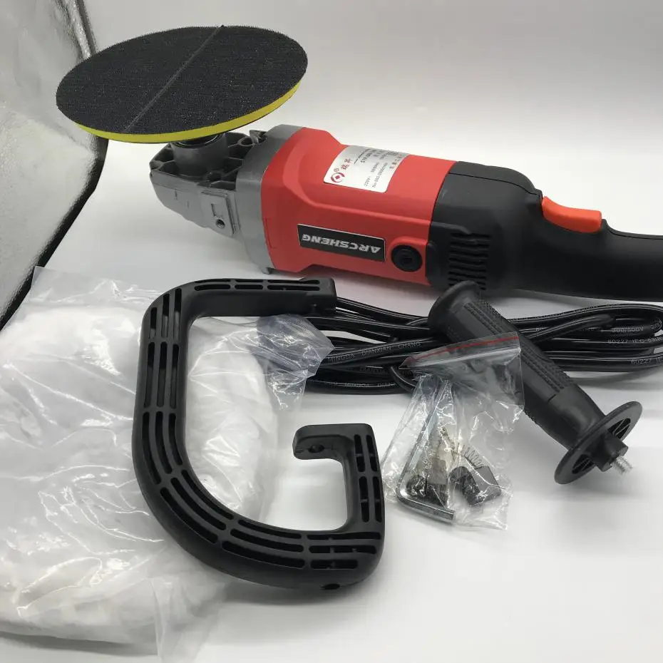 Heavy Duty Electric Car Polisher Variable Speed Waxer Sander Tools Buffing Machine Floor Cleaning Polishing Tool