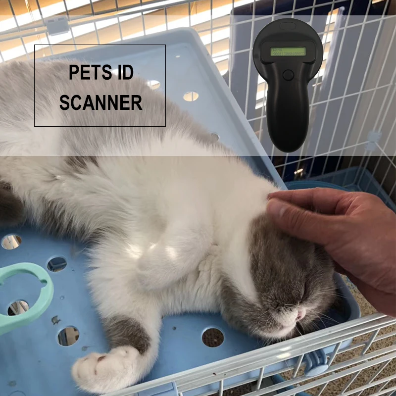 125/134.2KHz FDX-A/FDX-B/HDX อุปกรณ์เสริมสัตว์ RFID แก้วชิปหู microchip สําหรับสุนัขสัตว์เลี้ยงแมววัวปลาเต่า ID Scanner