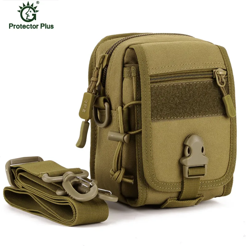 Tactiek Molle Pouch Belt Taille Verpakking Zak Kleine Pocket Militaire Fanny Pack Telefoon Pocket Hip Taille Riem Messenger Bag