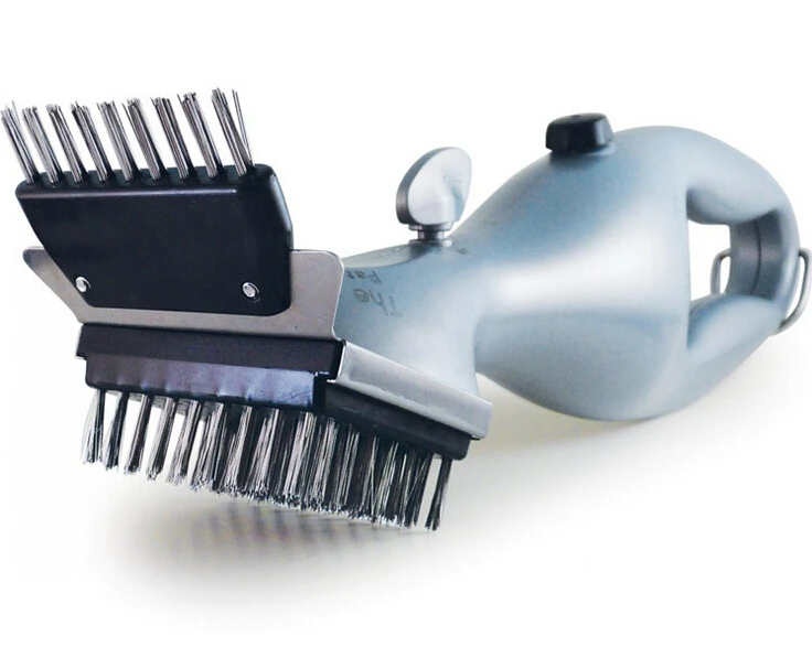 Cepillo de vapor para limpieza de parrilla, limpiador de parrilla sin potencia, para barbacoa caliente