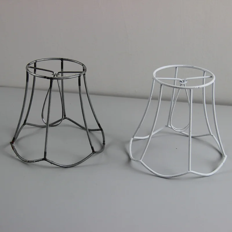 

DIA 13cm Iron Lampshade Frame DIY, Clip on