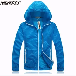 Outdoor Sport Running Jacket Skin Thin Hooded Jacket Ultra Lightweight Jacket Anti-Mosquito Fishing  Jacket  Sunscreen Clothes