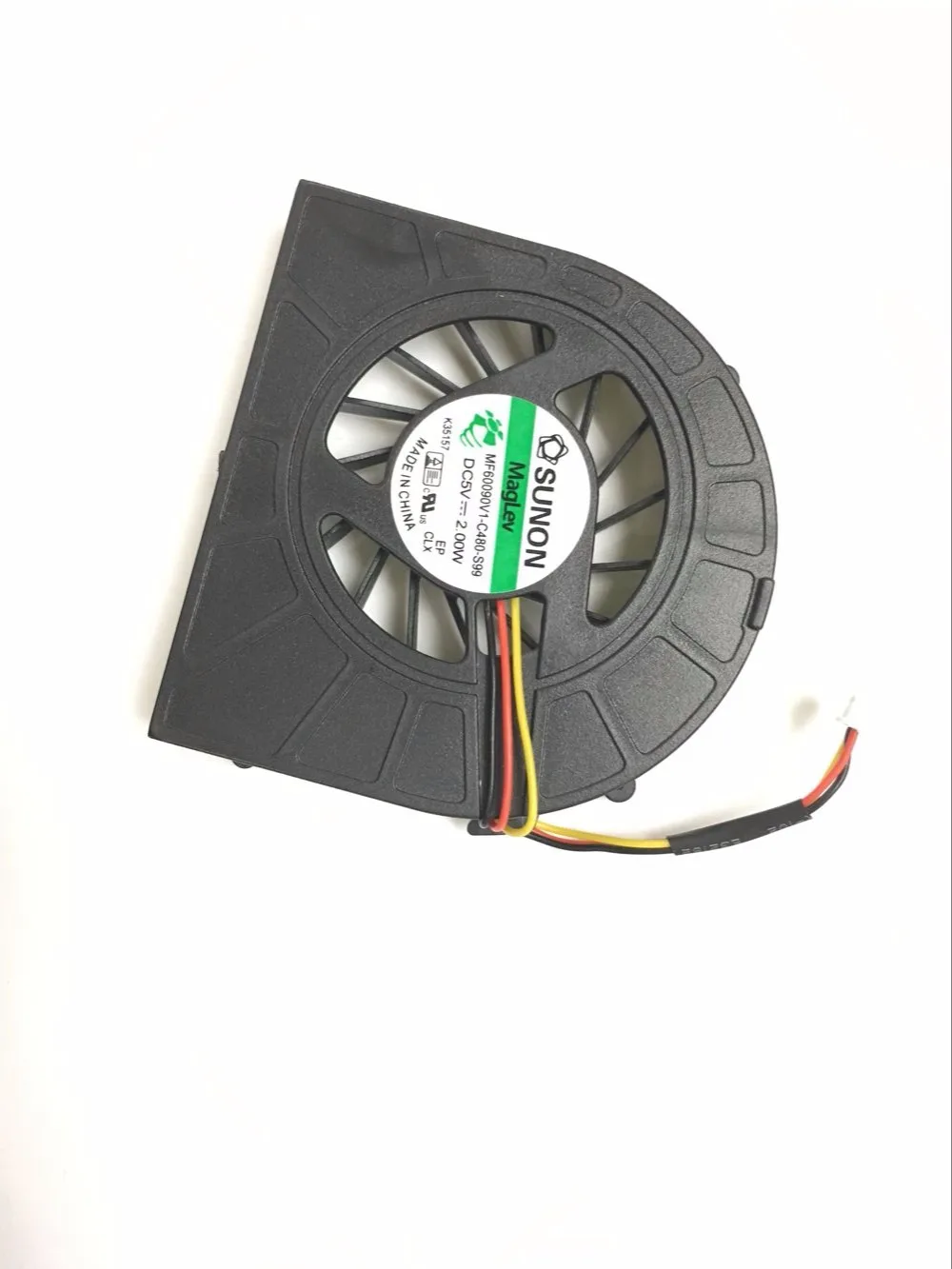 Вентилятор охлаждения для процессора Dell Inspiron 15r, N5010, M5010, Dfb451005m20t, F91g/Dc, 5 В, 0,5 А, 3 контакта, радиатор