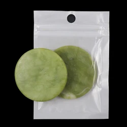 Paleta adhesiva de pegamento de piedra de Jade, herramientas de maquillaje, soporte para injerto, extensión de pestañas, 1 unidad