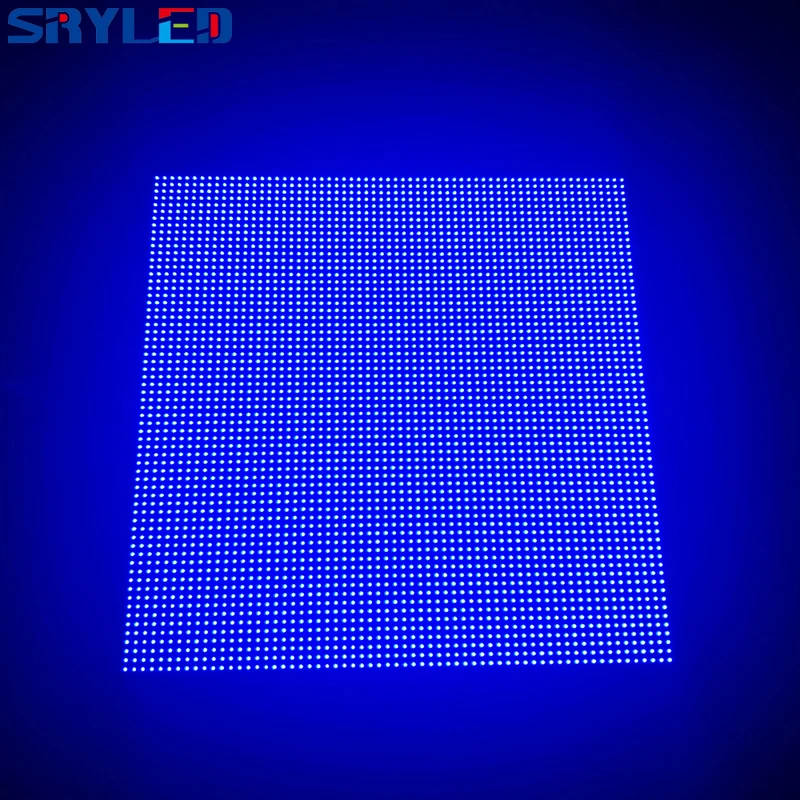 SRYLED Indoor P2.5 Full Color RGB LED Dot Matrix Module 160*160mm 64*64 Pixels Led Display Screen