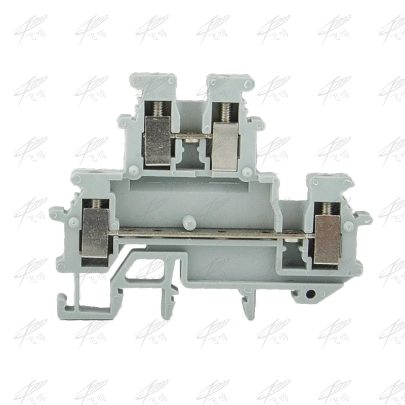 10pcs Double terminal MBKKB2.5 MBKKB-2.5 voltage Wire Cable Terminal 2.5 square double connection line copper