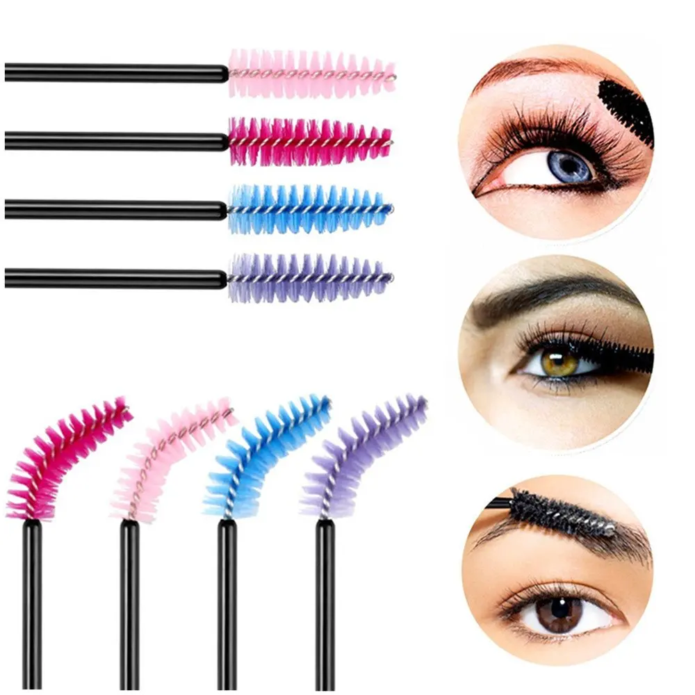 2000 teile/los Einweg Wimpern Pinsel Kamm Mascara Wands Wimpern Verlängerung Individuelle Applikator Frauen Make-Up-Tool Schönheit