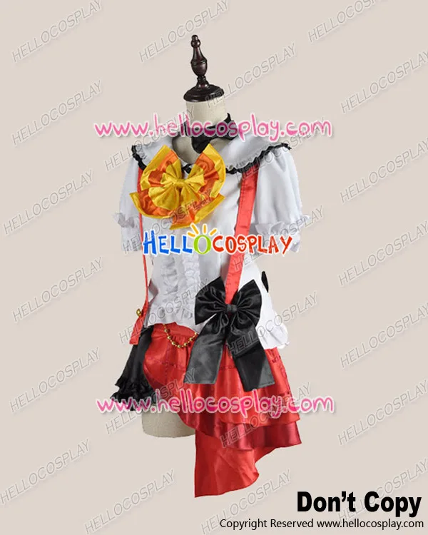 Love Live School Idol Project Field Of View Cosplay Honoka Kosaka Costume H008