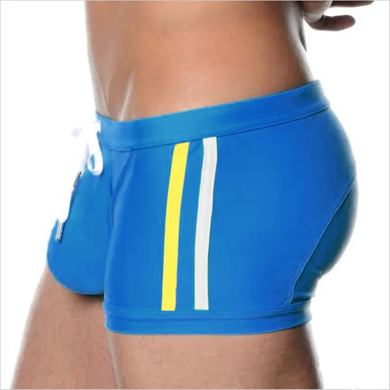 Men Swim Briefs Swimsuit Sexy Gay Penis Pouch Swimwear Surf Board Wear Beach Shorts Swimming Trunks Low Rise Bathing Bikini