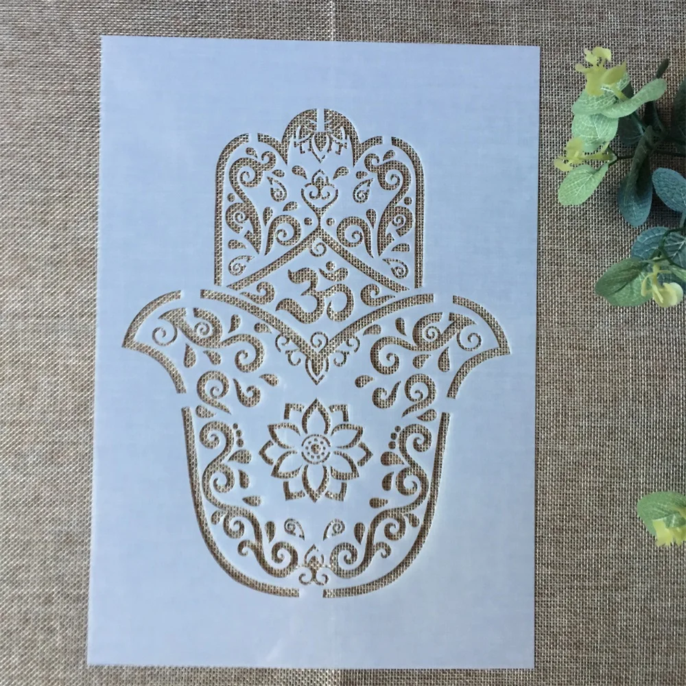 4 шт., трафареты для рисования, 29 см