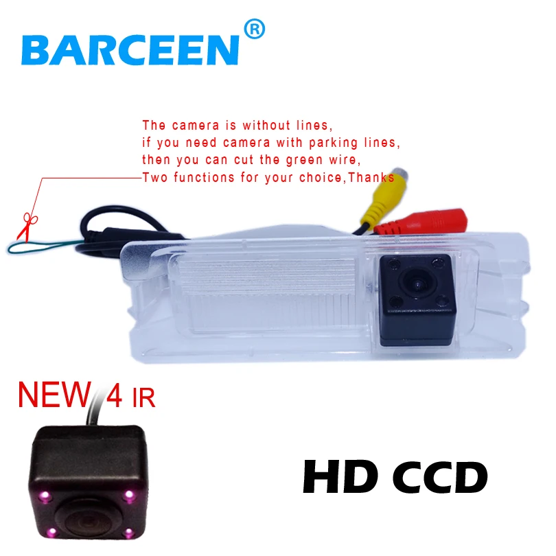 CCD HD Nightvision 4 IR night vision Special Car Rear View Reverse backup Camera for Nissan March /For Renault Logan /Sandero