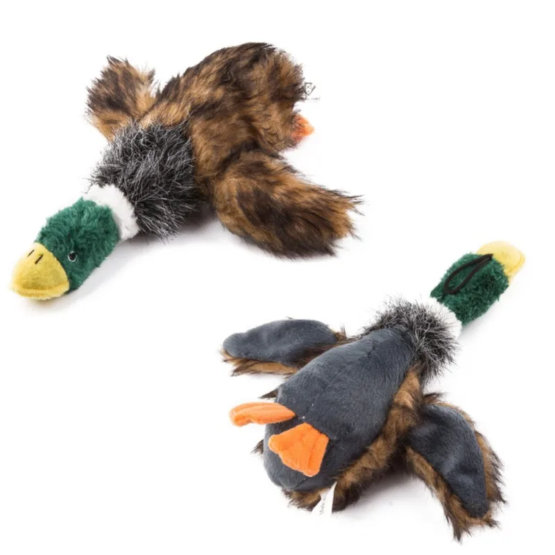 Classic Dogs Toys Stuffed Squeaking Duck Dog Toy Plush Puppy Honking Duck for Dogs Pet Chew Squeaker Squeaky Toy