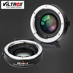 Viltrox EF-FX2 Auto Focus 0.71X Reducer Speed Booster AF Lens Adapter Mount for Canon EF Lens to Fuji X-mount Mirrorless Camera