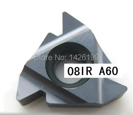 

10pcs 08IR A 60 ,Indexable Tungsten Carbide Threading Lathe Inserts for Threaded Lathe Holder,suit SNR0008K08 OR SNR0007K08