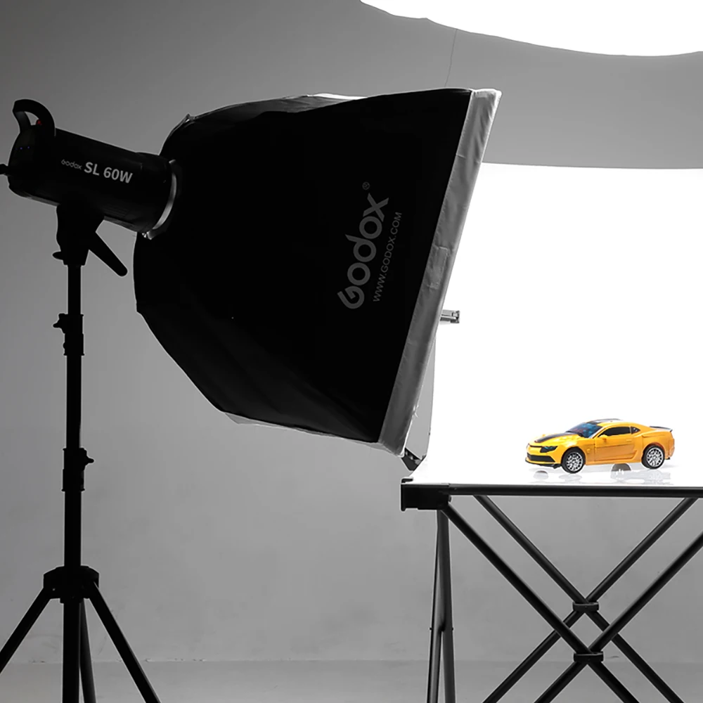 2x Godox SL-60W 60Ws 5600K Studio LED Continuous Photo Video Light