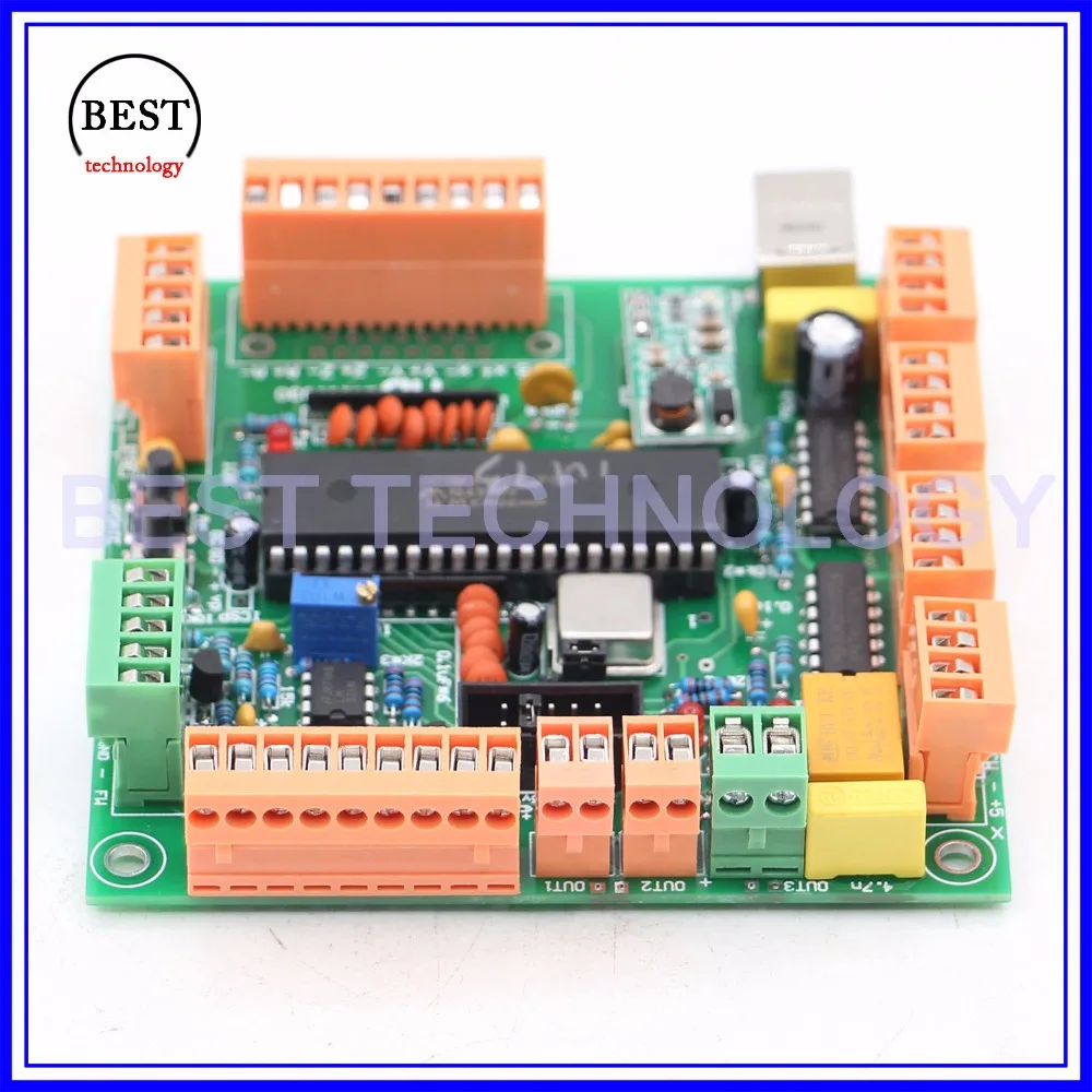 4 Axis USB CNC Controller CNC USB Interface Board USB CNC 2.1 MK1 MACH3 Upgrading Control Board