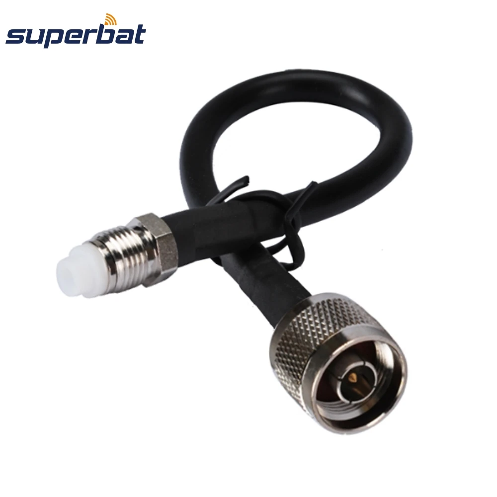 

Superbat N Plug к FME Female Crimp Pigtail Cable RG58 15 см