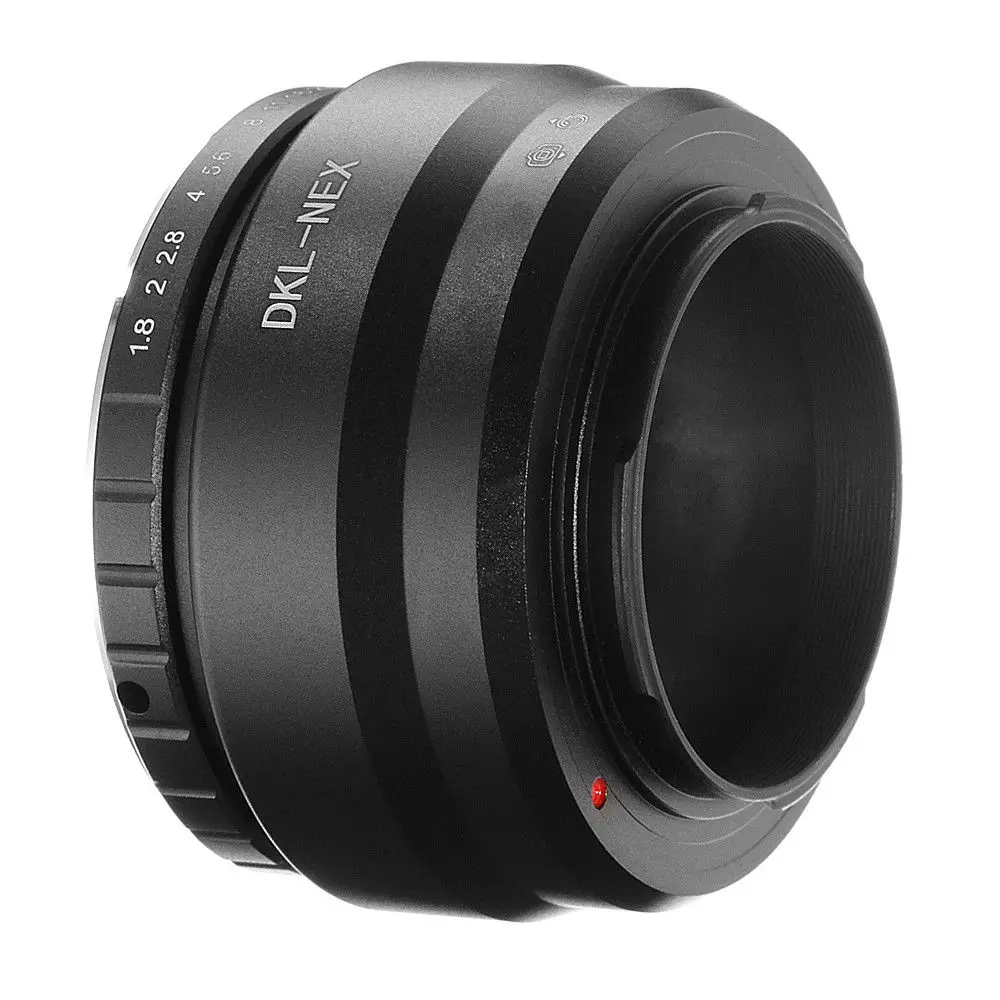 Fotga-anel adaptador de câmera para e-mount dkl, sony nex 7, 6, 5, c3, vg10, a6000, a6100, a6300, a5100, a7r, a7s