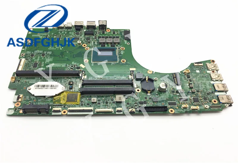 MS-1781 Original FOR MSI GT72 Laptop MOTHERBOARD  MS-17811 VER 1.0 SR1PX i7-4710HQ 2.5GHZ GE72 2QE DDR3L