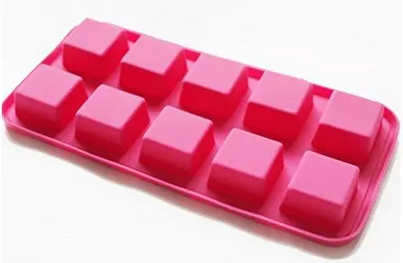 New Square Ice Cube Jelly Chocolate Silicone Moulds Guest Soap Handmade Crafts