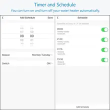 EU WiFi Water Heater Switch 4400W #4