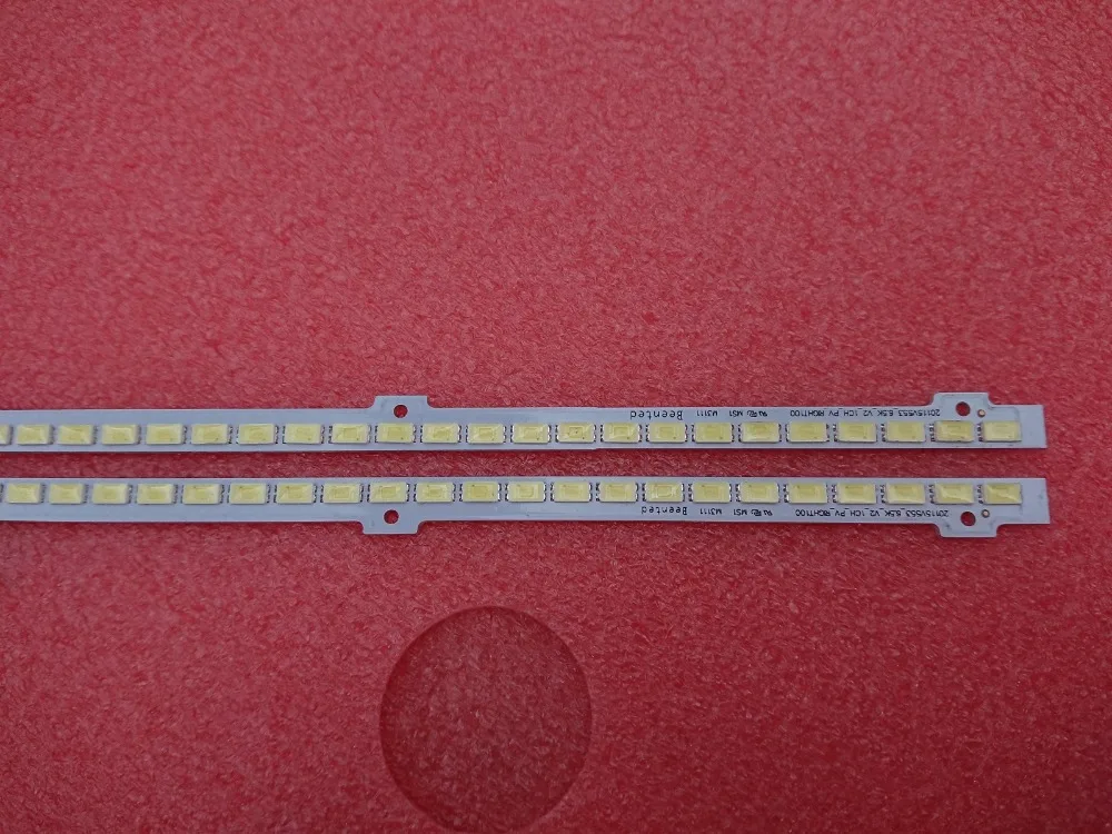 2pcs LED Backlight Strip For TV UN55D6400UF UN55D6400 UA55D6600 UA55D6000 UN55D6000 UN55D6300 UE55D6100SW BN64-01664A LTJ550HW01