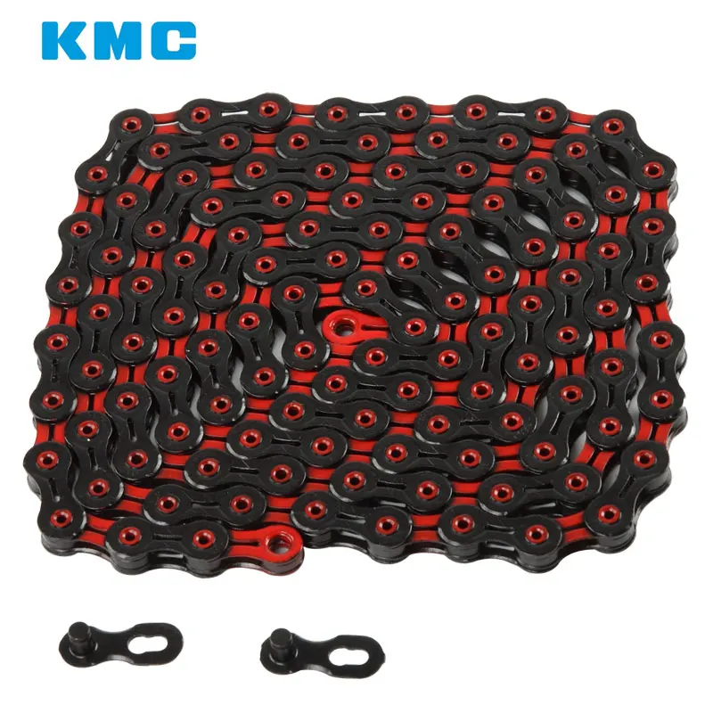 KMC Diamond Like Coating 10 Speed 11 Speed Bicycle Chain X10SL X11SL Mountain Bike Ultralight DLC Chain Cycling Road Bike Chains