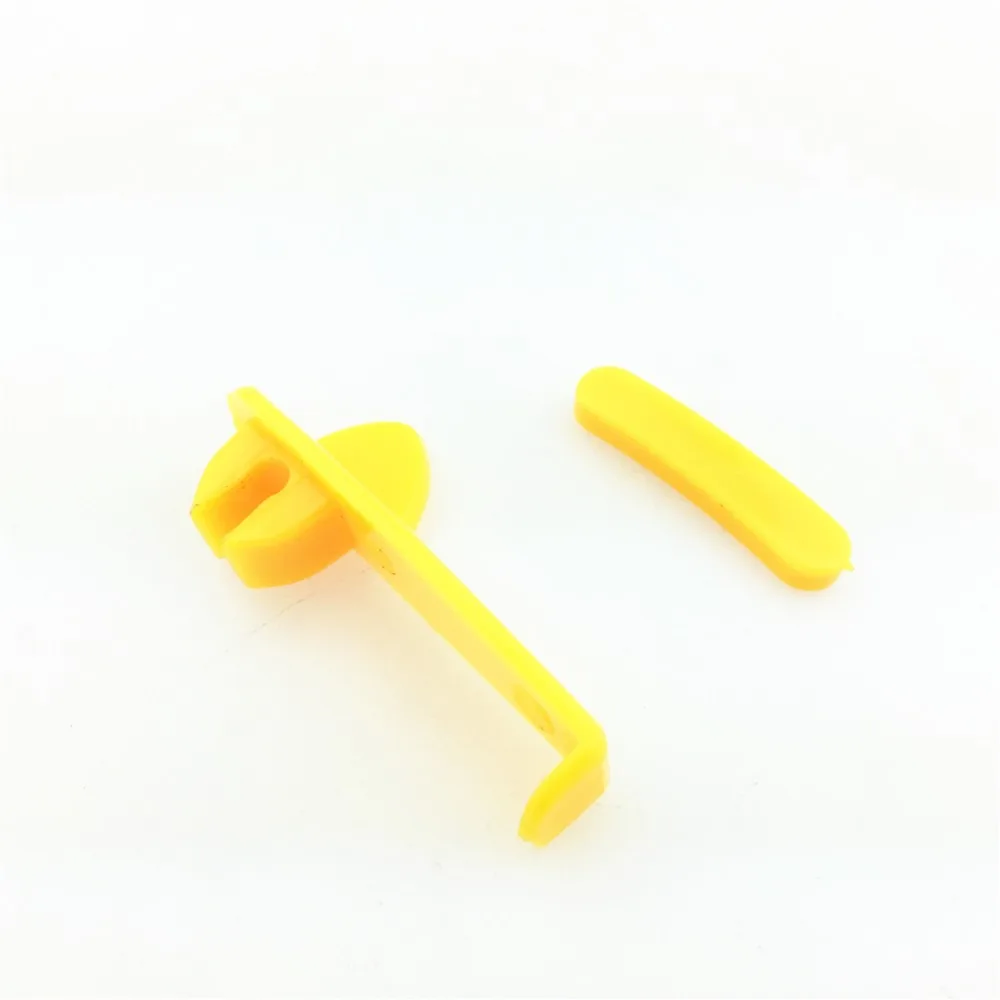 

STARPAD Car repair tools Grilled tire machine accessories Car tyre changer bird head shape plastic pad yellow 10pcs