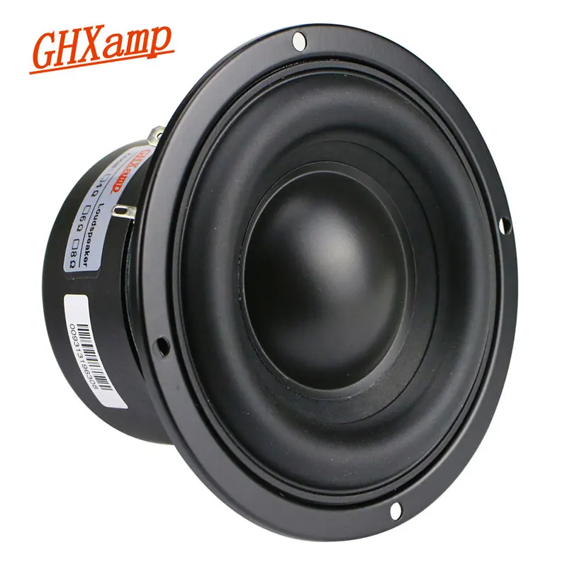 GHXAMP 4 Zoll Woofer Subwoofer Lautsprecher Einheit 4 Ohm 40 W Polymer Kappe Langhub Gummi Für Computer Multimedia lautsprecher Upgrade 1 PC