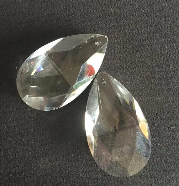 324PCS/LOT 50mm  Teardrop Crystal Penant for Chandelier Prism Parts Free Shipping