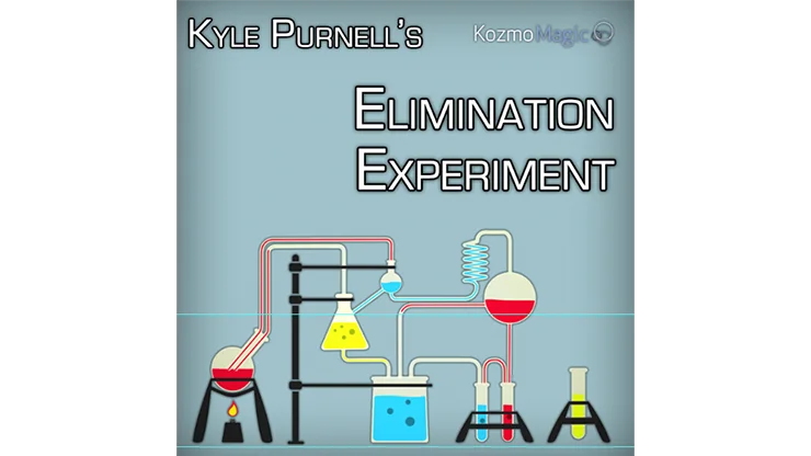 Elimination Experiment (Gimmick+online Instruct) By Kyle Purnell Mentalism Magic Tricks Magic Card Close Up Magician Kids Magic