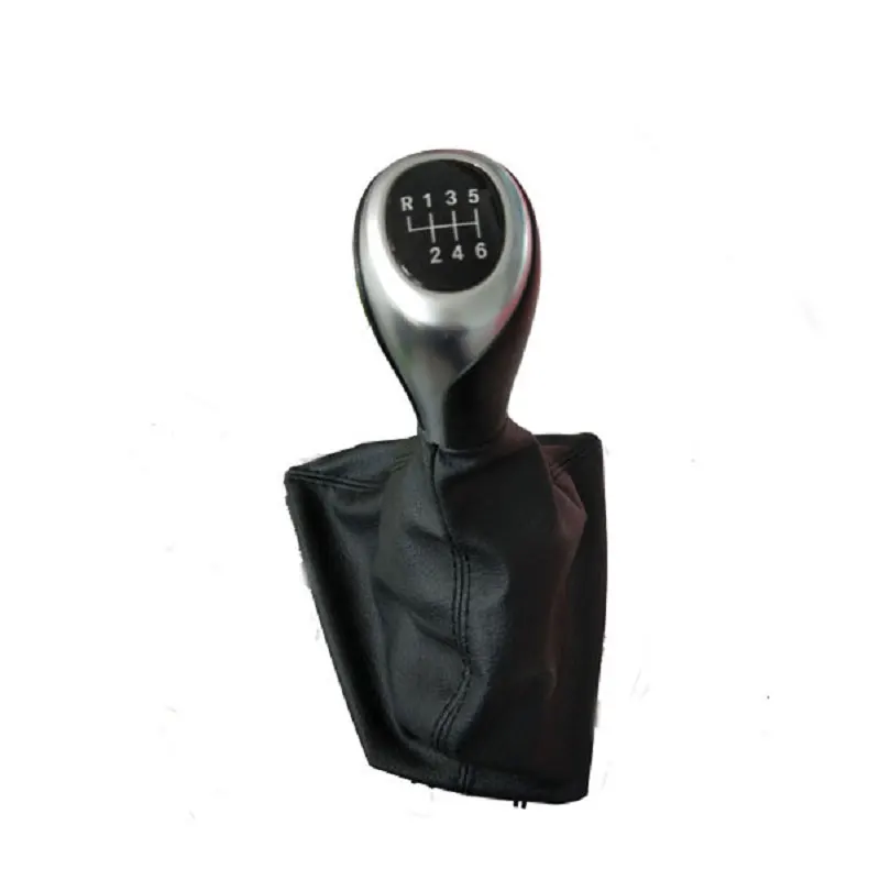 5speed 6speed Car Shift Knob Gear Knob With Leather Boot For BMW F20 F30 F31 Car Styling