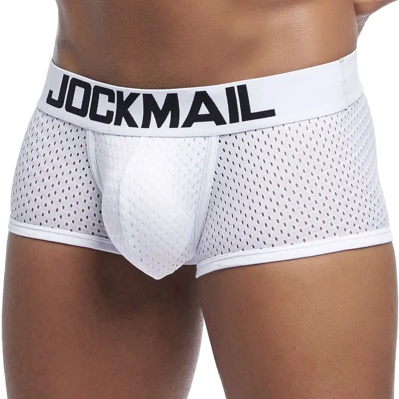 CKMACanon-Sous-vêtements sexy pour hommes, boxer en maille respirante, caleçons masculins, culottes pour pénis gay, culottes pour thérapeute, troncs pour hommes, nouveau