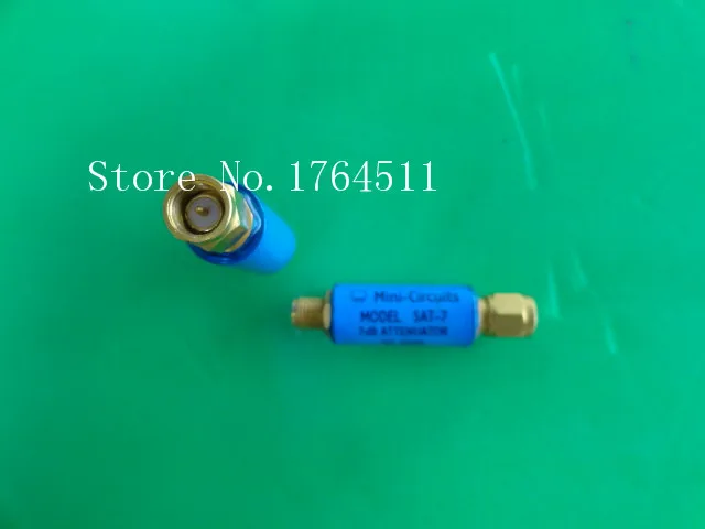

[LAN] switch MINI SAT-7 DC-1.5GHz Att:7dB 2W SMA коаксиальный Фиксированный аттенюатор -- 5 шт./лот