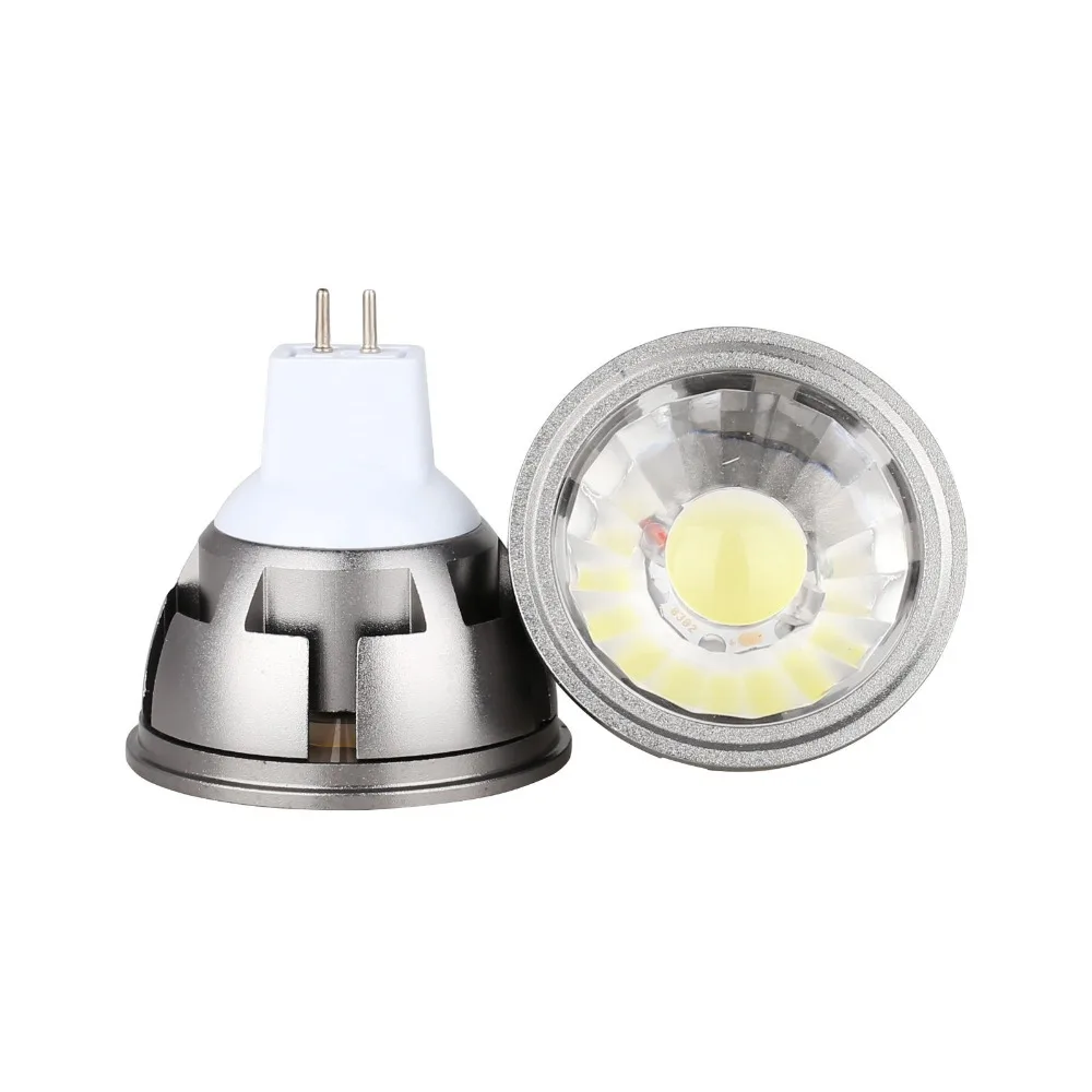 Foco LED COB ultrabrillante, lámpara de punto blanco frío y cálido, 6W, 9W, 12W, E26, E27, MR16, GU10, GU5.3, 12V, CA 220V, 110V