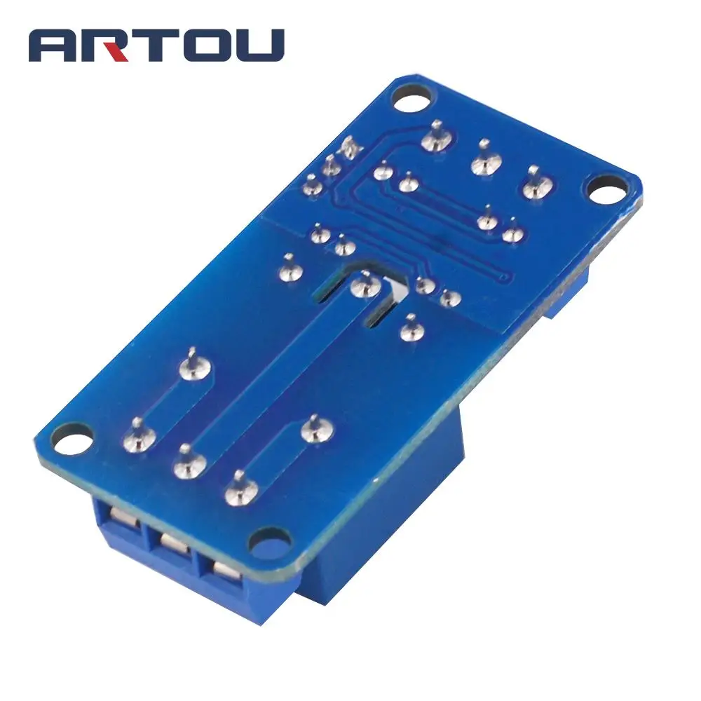 3.3V 5V 12V 24V 1 Channel Relay Module High and low Level Trigger Dual Optocoupler Isolation Relay Module