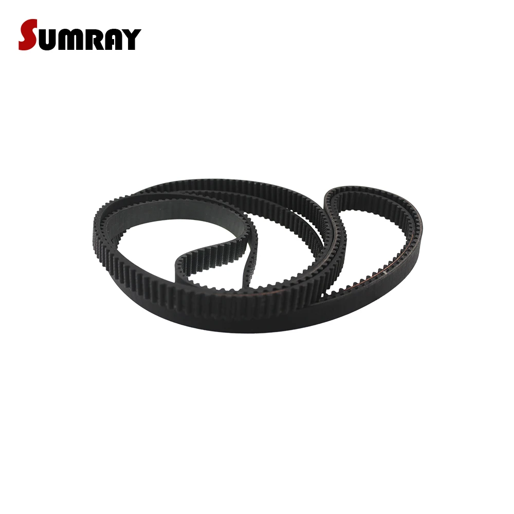 

HTD5M Transmission Belt 5M-1150/1155/1160/1175/1180/1185/1190/1195/1200mm Pitch Length 15/20/25mm Width Gear Belt for 3D Printer