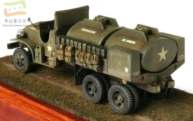 World War II General (GMC) Truck Military Mold 3D Paper Model DIY Handmade Paper Mold