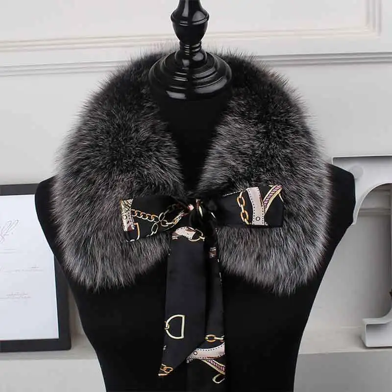 2024 the new hot selling fox fur collar, the natural fox fur collar, the real fur collar child, the winter fur scarf ribbon.