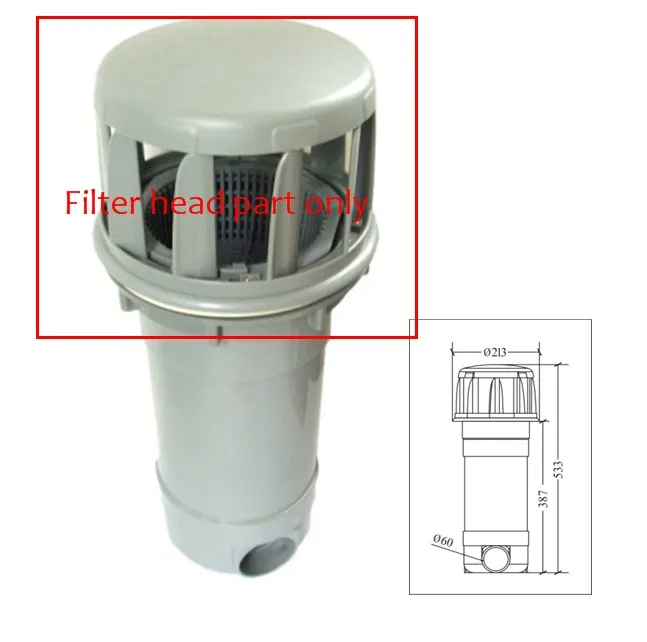 Chinese spa basket skimmer protection head, filter flow skimer part& spa filter accessories for JNJ ,MEXDA,Winer ,Monalisa,