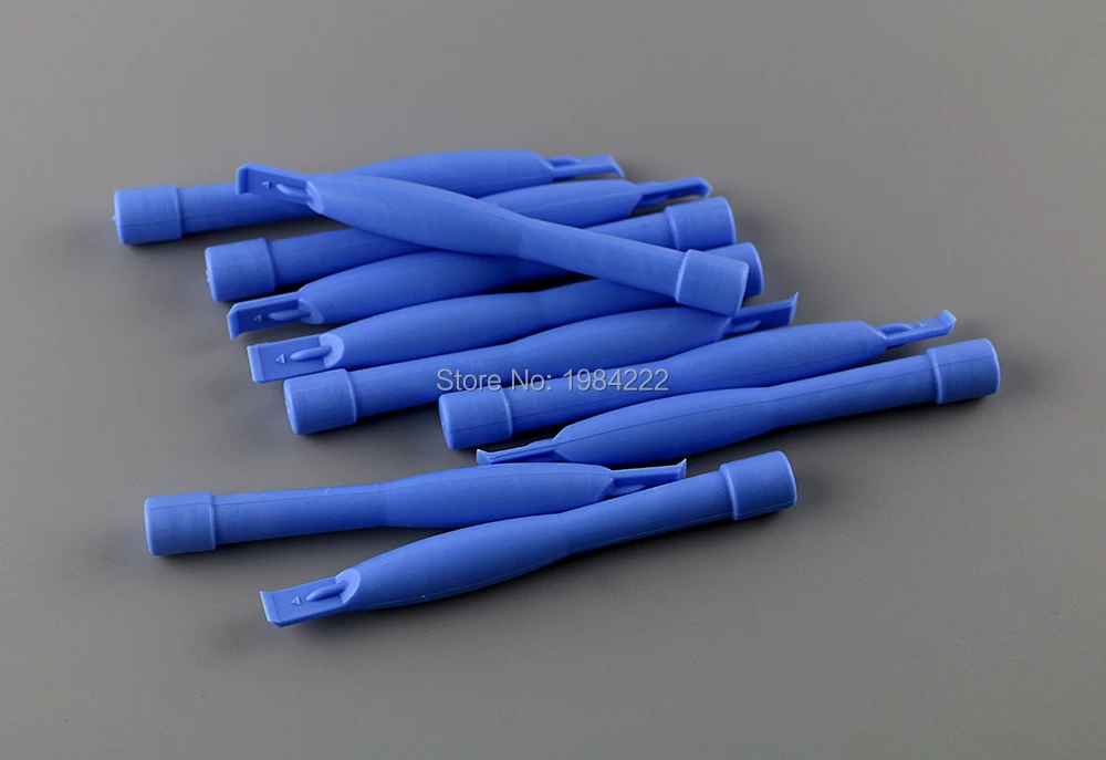 10 шт./лот, пластиковая монтировка, инструменты для ремонта, круглая ручка, изогнутая головка для iPhone iPad HTC, сотового телефона, планшетного ПК
