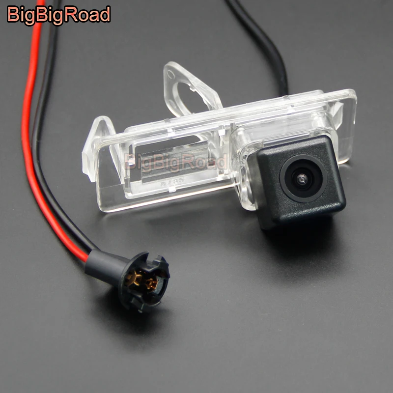 BigBigRoad For Renault Clio 4 IV 2012~2016 Car Back up Rear View Camera / HD CCD RCA NTST or PAL / License Plate Lamp OEM