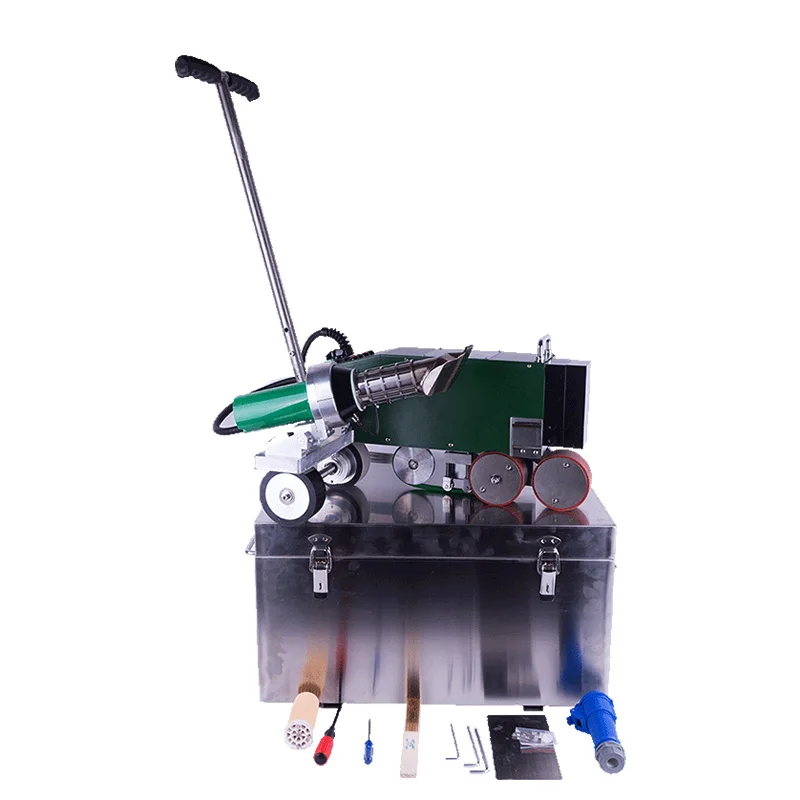 เครื่องเชื่อมแบนเนอร์ตะเข็บโค้งงอ220V 5000W สำหรับผ้าใบกันน้ำ