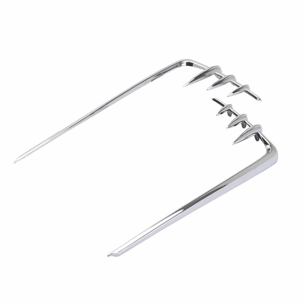 motorcycle Chrome ABS Saddlebag Lid Accents For harley 93-13 Touring with Hard Bags 8646