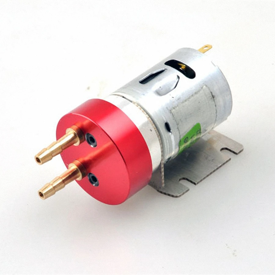 Aluminum Alloy Electric Fuel Pump with Metal Gear Refuel Device for RC Gasoline Nitro Airplane