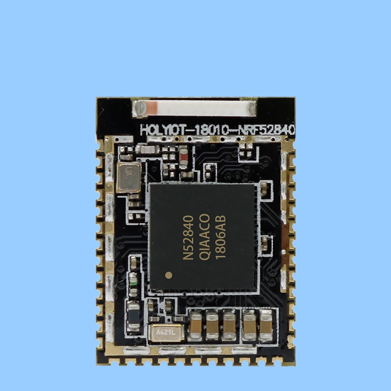 NRF52840 بلوتوث 5.0/4.2 وحدة/شبكة شبكة بليه الذكية/صغيرة الحجم منخفضة الطاقة المشروع