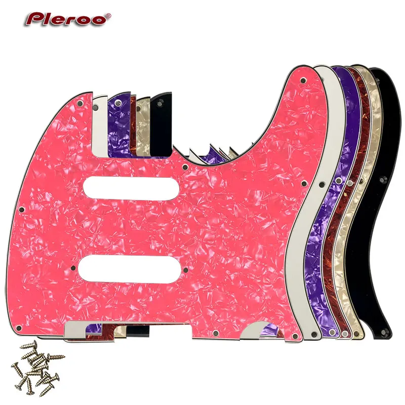 

Pleroo Custom Guitar Parts - For US Nashville 62 Tele Telecaster Guitar Pickguard With St Pickup Scratch Plate Multicolor Choice